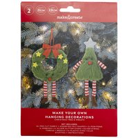 Make Your Own Hanging Decorations: Pack of 2