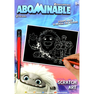 Abominable Scratch Art Set image number 1