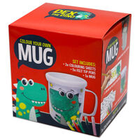 DEX the Dino Colour Your Own Mug