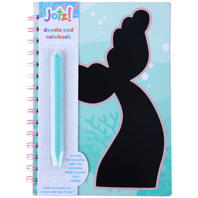 Jotz! Mermaid Doodle Pad Notebook image number 1