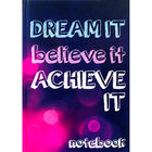 A5 Case Bound Dream It Notebook image number 1