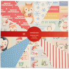 Christmas Animal Design Pad: 12 x 12 Inches image number 1