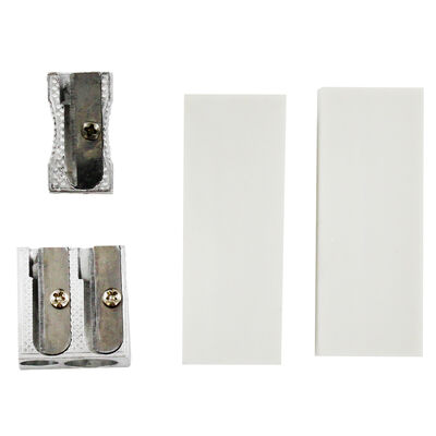 Eraser And Sharpener Set image number 2