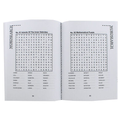Pocket Puzzles Floral Red Wordsearch Book image number 2