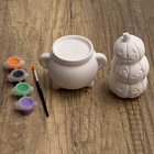 Paint Your Own Plaster Decorations: Pack of 2 image number 2