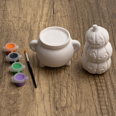 Paint Your Own Plaster Decorations: Pack of 2 image number 2