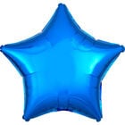 18 Inch Blue Star Helium Balloon image number 1