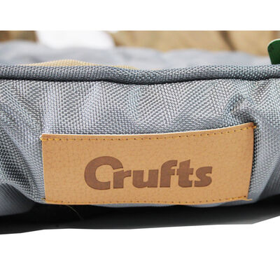 Crufts Small Water Resistant Grey Pet Bed image number 3