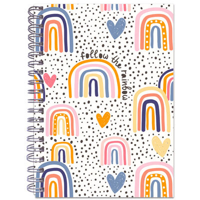 A4 Wiro Follow the Rainbow Notebook image number 1