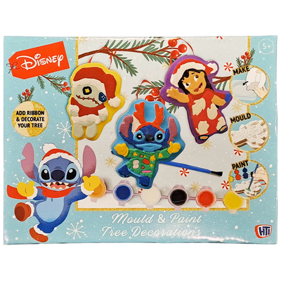 Stitch Mould and Paint Tree Decorations image number 1