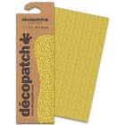 Decopatch Decorative Papers: Yellow Spot image number 1