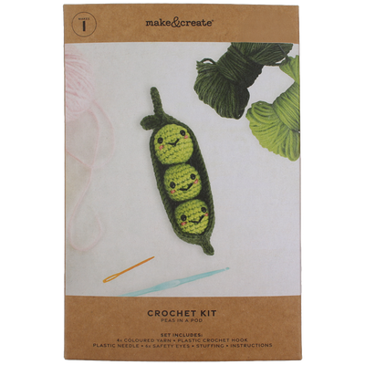Crochet Kit: Peas in a Pod image number 1