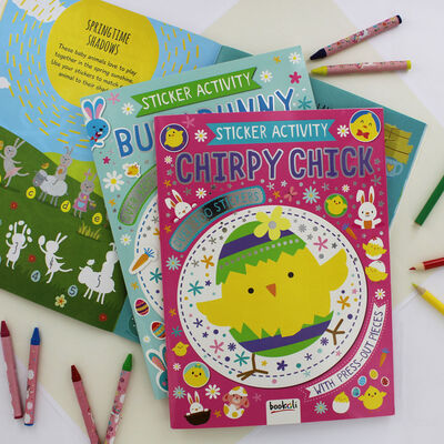 Chirpy Chick Sticker Activity Book image number 3