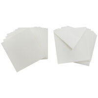 10 Cards and Envelopes: 6 x 6 Inches