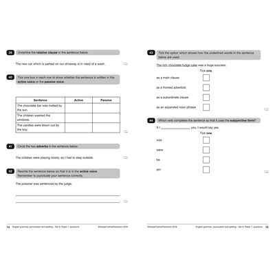 KS2 English: SATs Practice Test Papers image number 2