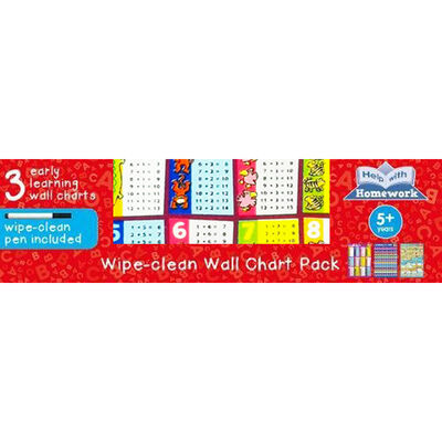 Help With Homework: Wipe-Clean Wall Chart Pack image number 1