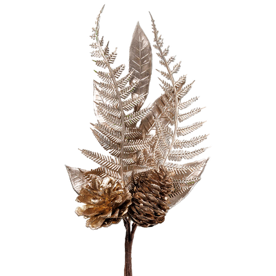 Gold Foliage Embellishment image number 1