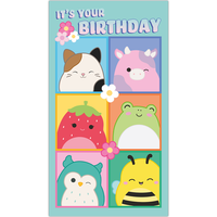 Squishmallows Birthday Card