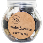 Assorted Jar of Natural Buttons image number 1