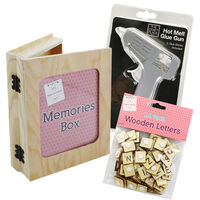 Father's Day Decorate Your Own Memory Box Bundle
