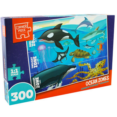 Ocean Zones 300 Piece Jigsaw Puzzle image number 1