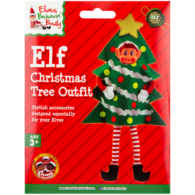 Elf Christmas Tree Outfit image number 1