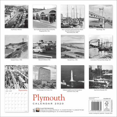 Plymouth Heritage 2020 Wall Calendar image number 3