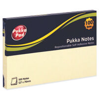 Pukka Pad Sticky Notes: Pack of 100