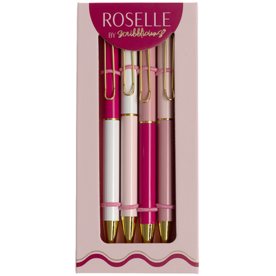 Roselle Pen Set: Pack of 4 image number 1