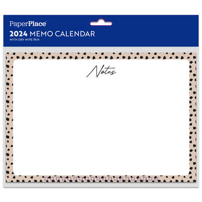 2024 Memo Calendar: Mono image number 1