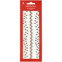 Wavy Bling Stickers: Pack of 3