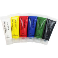 Crawford And Black Acrylic Paints - Set Of 6