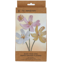 Make Your Own French Beaded Flowers Kit