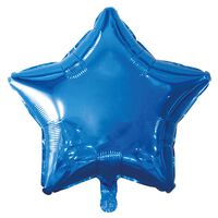 19 Inch Blue Star Helium Balloon