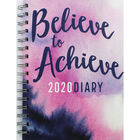 A5 Wiro Believe to Achieve 2020 Week to View Diary image number 1
