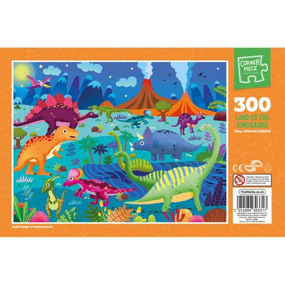 Land of the Dinosaurs 300 Piece Jigsaw Puzzle image number 3