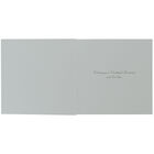 White And Silver Premium Christmas Cards: Pack Of 10 image number 2