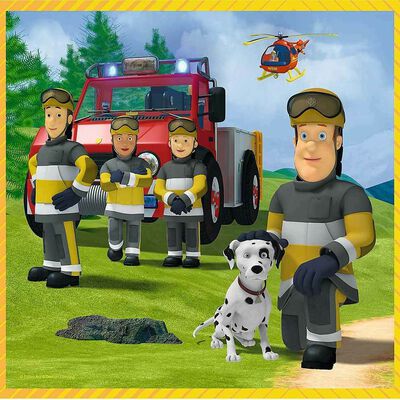 Fireman Sam in Action 3-in-1 Jigsaw Puzzle image number 2