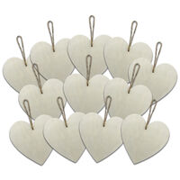 Valentine's Day 12 Wooden Craft Hearts Bundle