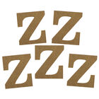 MDF Letter Z: Pack of 5 image number 1