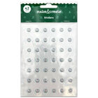 Christmas Epoxy Santa Stickers: Pack of 42 image number 1