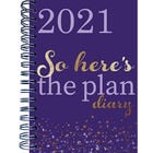 A5 Plan 2021 Week To View Diary image number 1