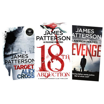 James Patterson - 3 Fiction Books Bundle image number 1