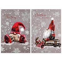 Christmas Gonks Christmas Cards: Pack of 12