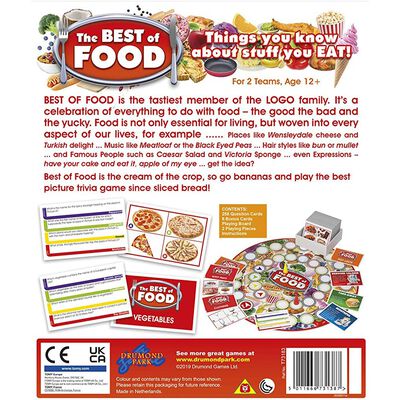 The LOGO Best of Food Board Game image number 5