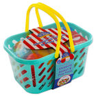 Role Play Set: Shopping Basket and Play Food Set image number 1