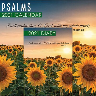 Psalms 2021 Calendar and Diary Set image number 1