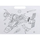 Spaceships Doodle Colouring Book image number 3