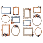 Autumn Bloom 3D Frame Toppers: Pack of 12 image number 1