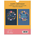 Happy Birthday Cards: Pack of 10 image number 2